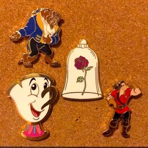 Disney Official Trading Pins Beauty & the Beast